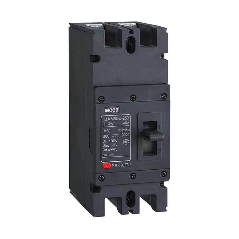 1000V DC මෝල්ඩ් කේස් සර්කිට් බ්‍රේකර්